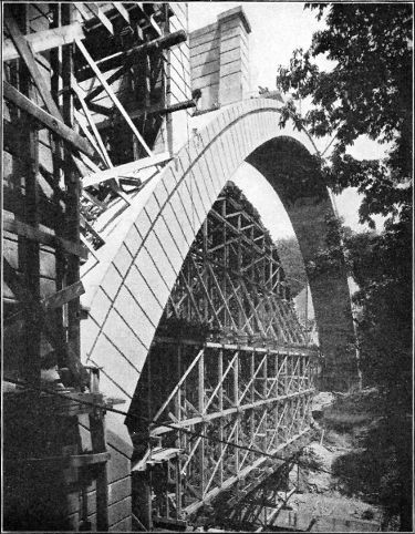 South Rib, Walnut Lane Bridge, after Removal of Centering