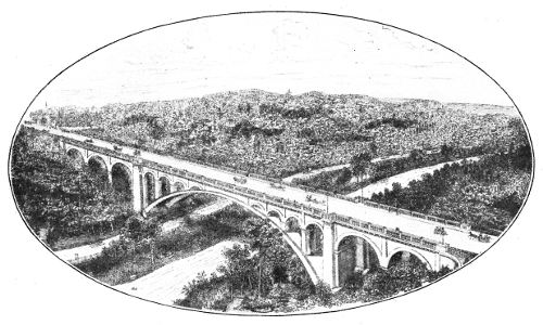 Walnut Lane Bridge over Wissahickon Creek, Philadelphia