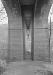 Piers of Walnut Lane Bridge, from north end of bridge, looking south