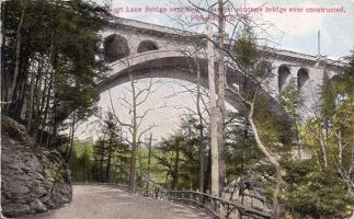 Walnut Lane Bridge postcard